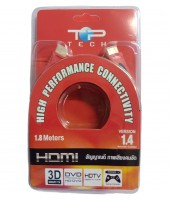 Cable DP HDMI Ver1.4 M/M ( 1.8 M ) TOP Tech